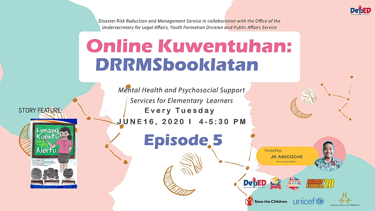 Online Kwentuhan: DRRMS Booklatan (Episode 5)